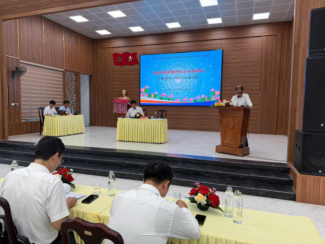 Công ty CP xi măng Tân Quang – VVM tổ chức thành công Đại hội đồng cổ đông thường niên năm 2026